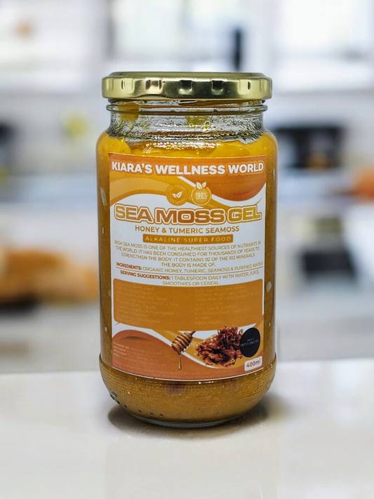 Honey & Turmeric Sea Moss Gel 400ml