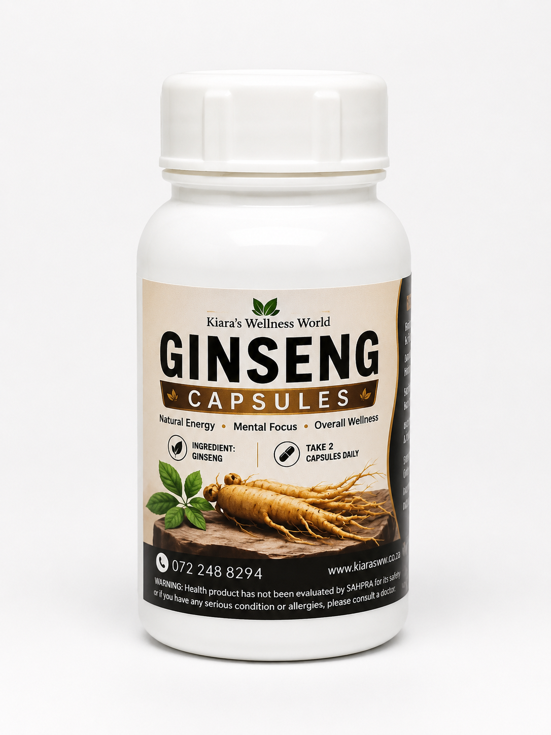Ginseng Capsules 60s