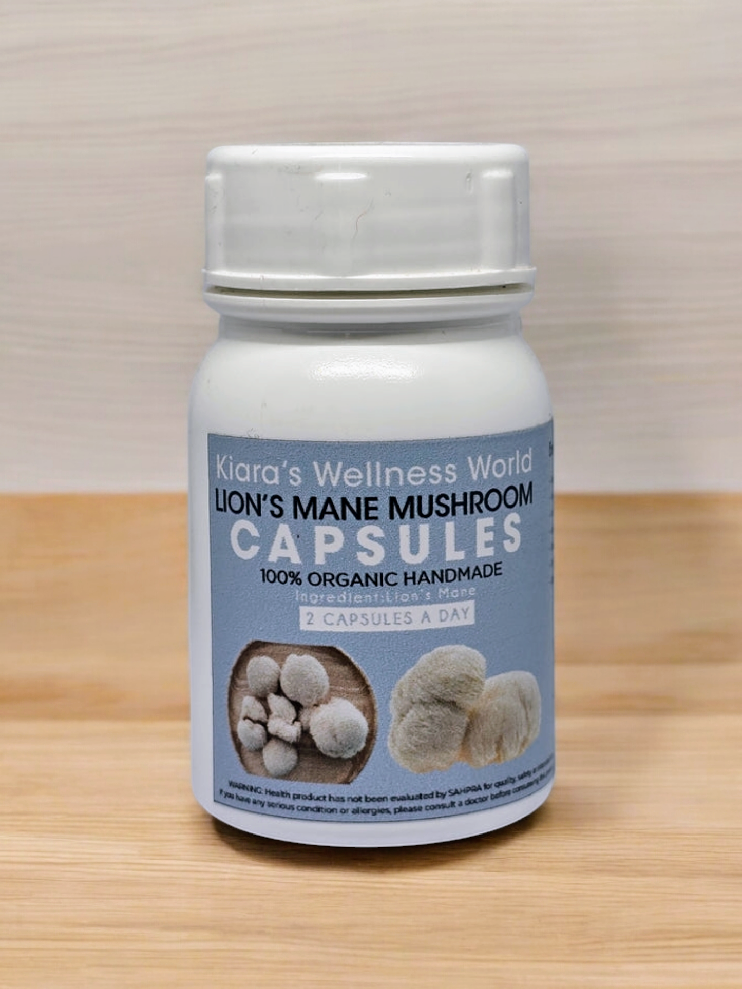 Lion's Mane Mushroom Capsules 60s
