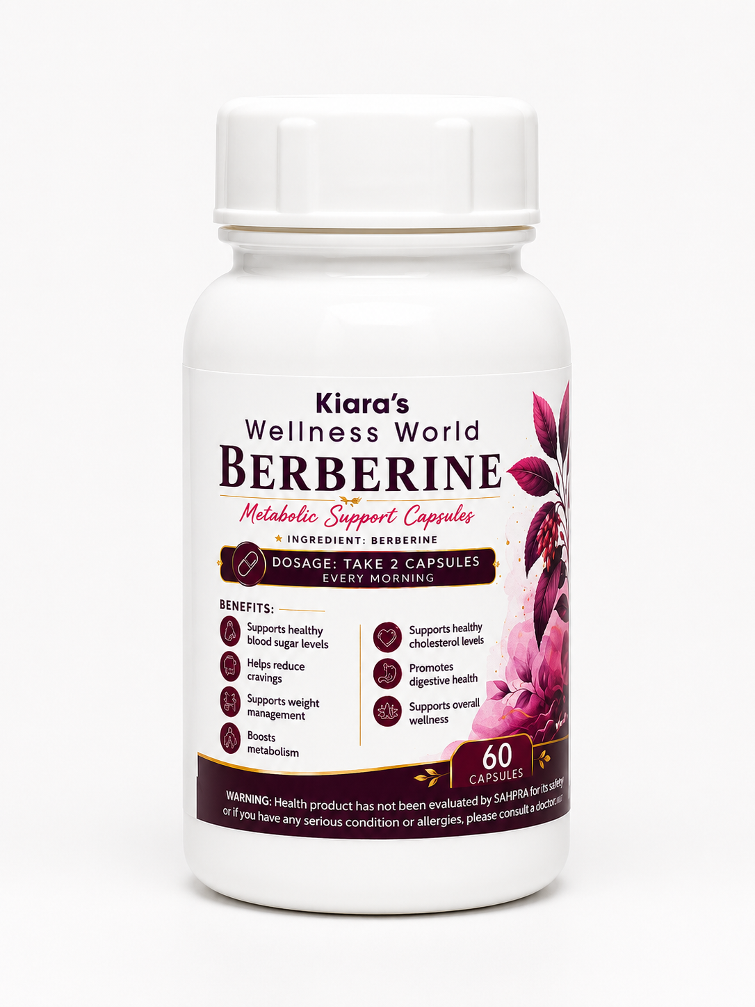 Berberine Capsules 60s